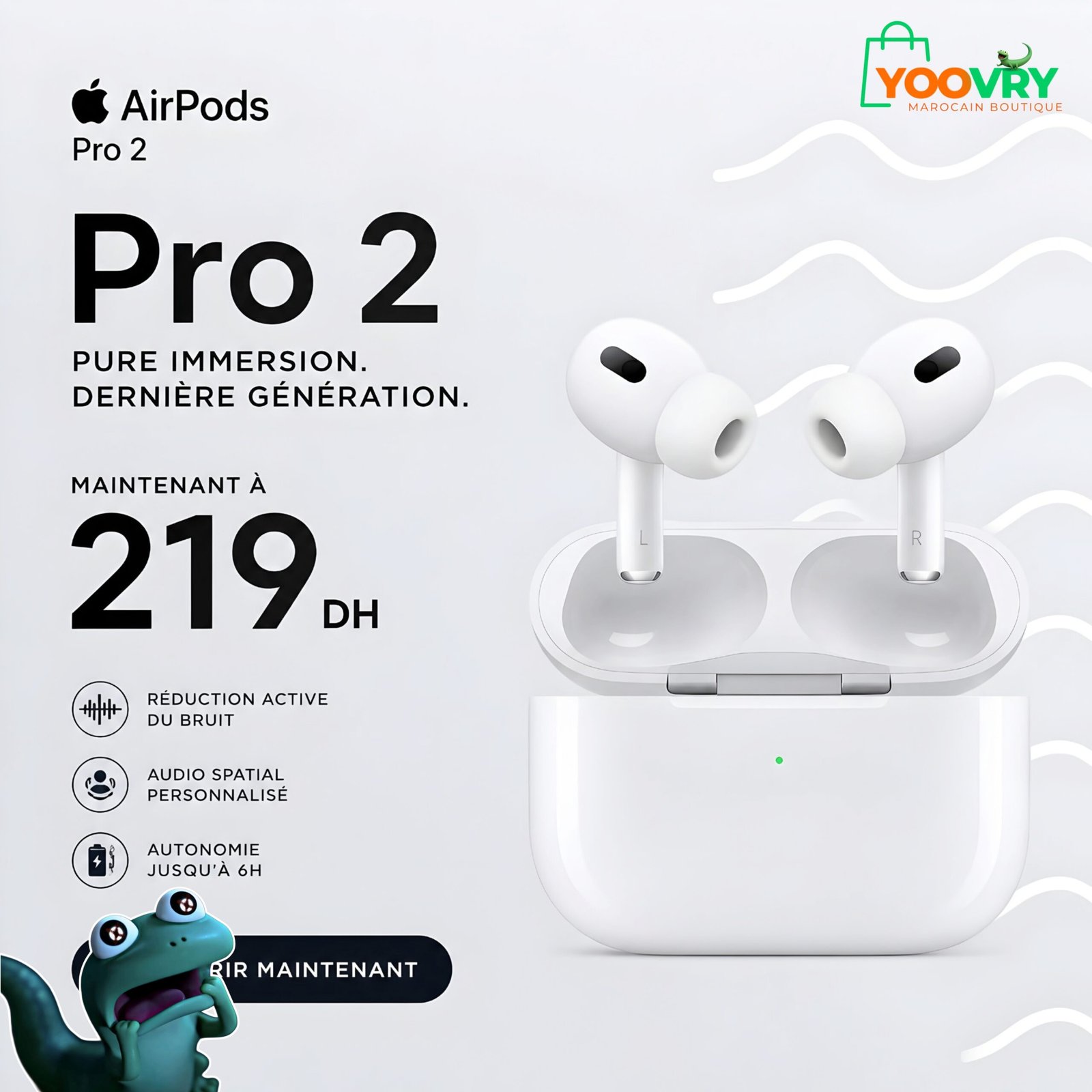 Picsart_26-05-16_16-37-20-096 Écouteurs Bluetooth Compatible AirPods Pro 2 — ANC + MagSafe – Image 1